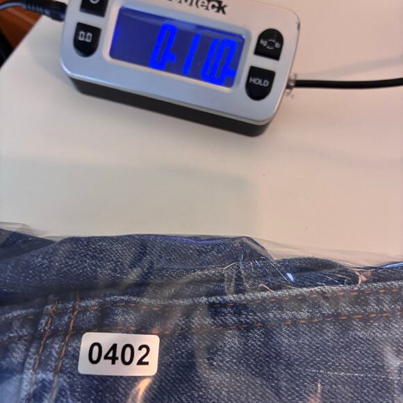 Loft Jean Shorts Women's 28 (measured 32) Blue Denim Cutt Off Cotton Stretch - Picture 11 of 11